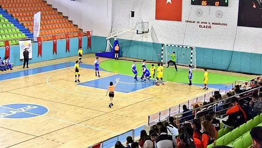 Analig hentbol grup müsabakaları Elazığ'da