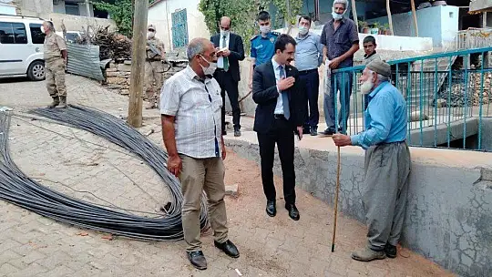 Arıcak Kaymakamı Şan şehit yakınları ile bir araya geldi
