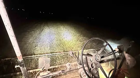 Aşırı sıcaklar çiftçilere gece mesai yaptırıyor