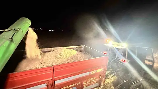 Aşırı sıcaklar çiftçilere gece mesai yaptırıyor