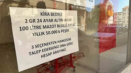 Aylık 100 litre mazota dükkanını kiralığa çıkarmıştı: Şimdi 175 litre süt istedi
