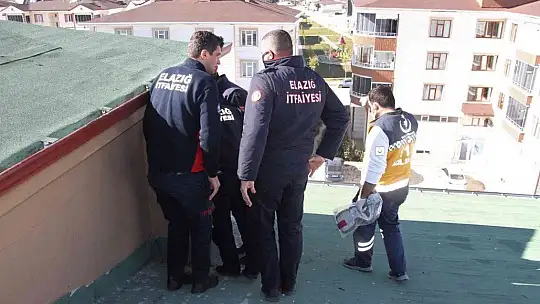 Bacadan binaya girdi..