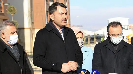 Bakan Kurum: 'Elazığ ve Malatya'da Dönüşüm Süreci Tüm Türkiye ve Dünyaya Örnek Olacak'