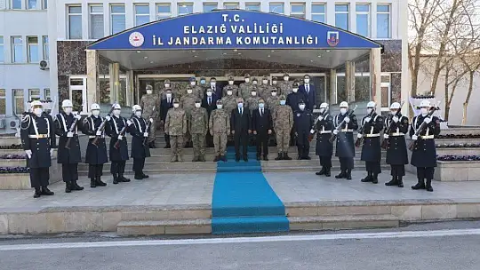 Bakan Yardımcısı Ersoy ve Jandarma Genel Komutanı Çetin Elazığ'da