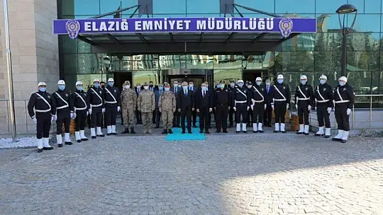 Bakan Yardımcısı Ersoy ve Jandarma Genel Komutanı Çetin Elazığ'da