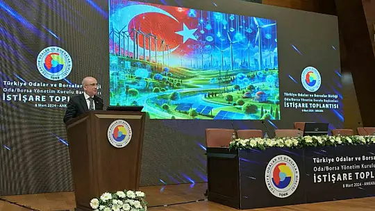 Başkan Alan, Elazığ'ın problemlerini Bakan Şimşek'e iletti