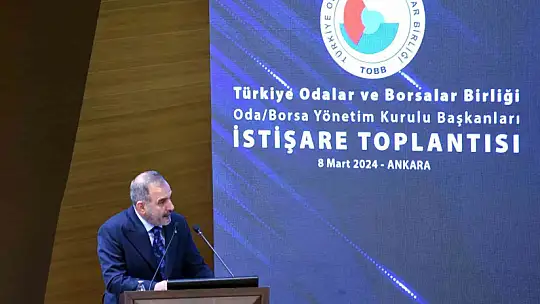 Başkan Alan, Elazığ'ın problemlerini Bakan Şimşek'e iletti