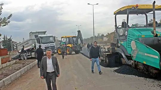 Başkan Çadırcı, 'OSB yolunu 60 milyonluk yatırım ile hak ettiği standarda yükselttik'