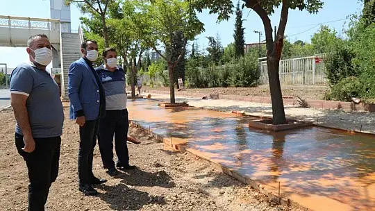 Başkan Şerifoğulları çalışmaları yerinde inceledi