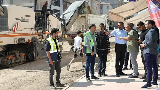 Başkan Şerifoğulları, saha incelemelerini sürdürüyor