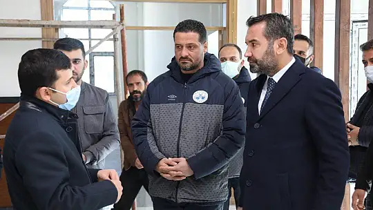 Başkan Şerifoğulları, sahadaki çalışmaları inceledi