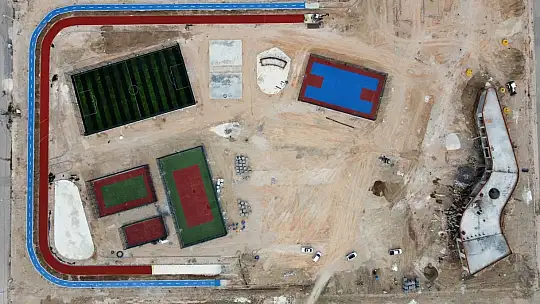Başkan Şerifoğulları, spor köyünde incelemelerde bulundu