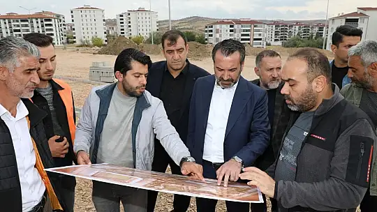 Başkan Şerifoğulları, spor köyünde incelemelerde bulundu