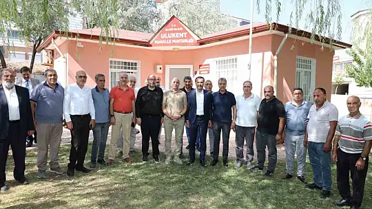Başkan Şerifoğulları vatandaşlarla bir araya geldi