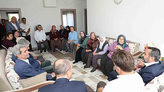 Başkan Şerifoğulları, vatandaşlarla bir araya geldi
