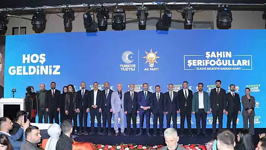 Belediye Başkanı Şahin Şerifoğulları 'Yeni Yüzyılda Elazığ Vizyonunu' tanıttı