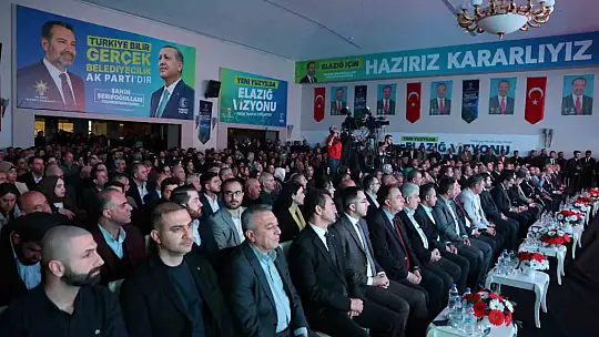 Belediye Başkanı Şahin Şerifoğulları 'Yeni Yüzyılda Elazığ Vizyonunu' tanıttı