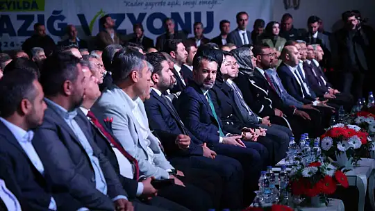 Belediye Başkanı Şahin Şerifoğulları 'Yeni Yüzyılda Elazığ Vizyonunu' tanıttı