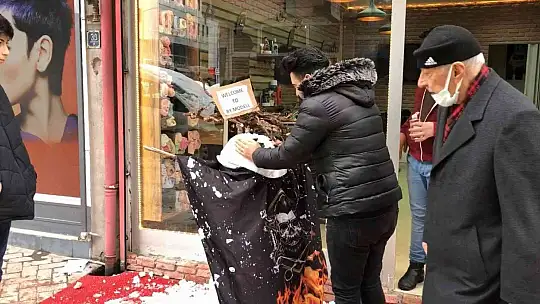Kardan adamı tıraş etti