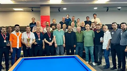 Bilardoda Elazığ'a Türkiye Şampiyonluğu