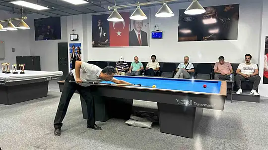 2. etap 3 bant bilardo il şampiyonası gerçekleştirildi