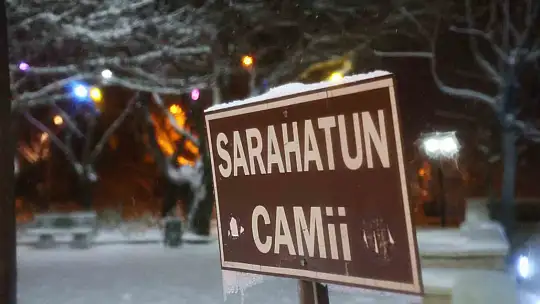 Bin 400 rakımlı Harput'ta kar yağışı eşsiz manzaralara sahne oldu