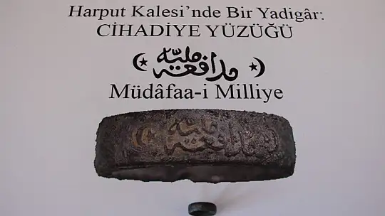 Harput kazılarında birici dünya savaşı izleri