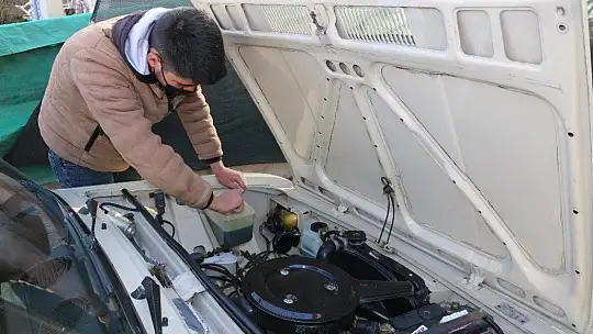 Bu araç 27 yaşında sadece 50 bin kilometre yol yaptı