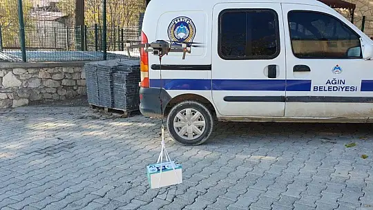 Bu ilçede maskeler drone ile dağıtılıyor