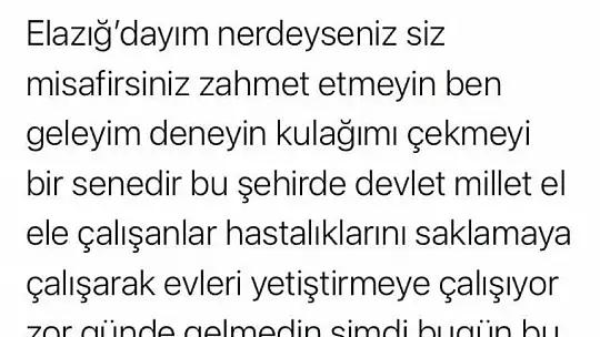 Öztunç'a 'Kulak Çekme' Tepkisi