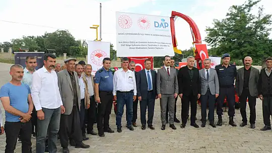 Çiftçilere 1 milyon lira değerinde yüzde 100 hibeli makine desteği