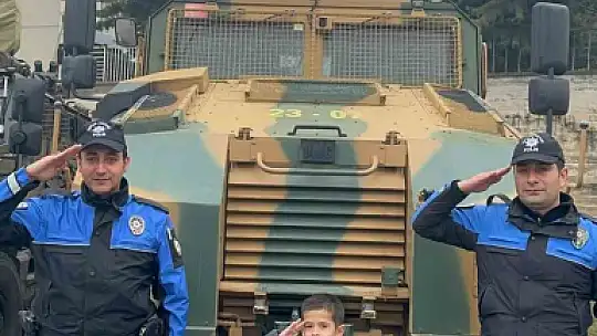 Çocuklar hayal etti polis yerine getirdi