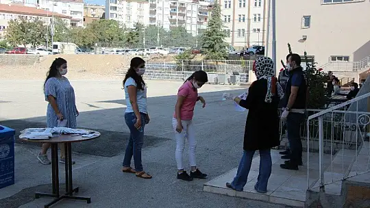 Covid-19 tedbirleri kapsamında KPSS heyecanı