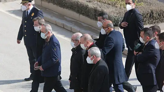 Cumhurbaşkanı Erdoğan, Hafız Abdullah Nazırlı'nın cenaze namazına katıldı