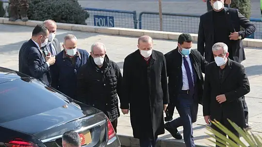Cumhurbaşkanı Erdoğan, Hafız Abdullah Nazırlı'nın cenaze namazına katıldı