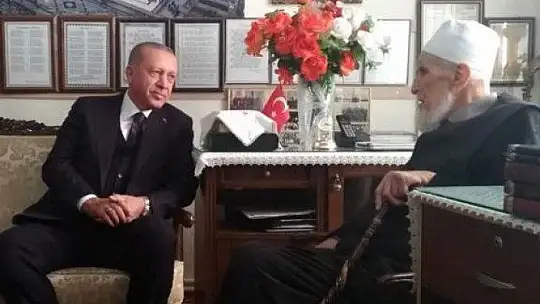 Cumhurbaşkanı Erdoğan, Hafız Abdullah Nazırlı'nın cenaze namazına katıldı