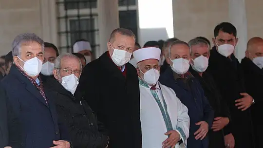 Cumhurbaşkanı Erdoğan, Hafız Abdullah Nazırlı'nın cenaze namazına katıldı
