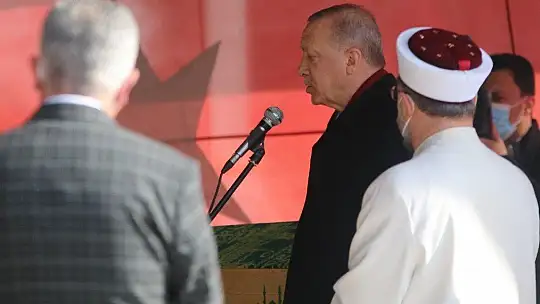Cumhurbaşkanı Erdoğan, Hafız Abdullah Nazırlı'nın cenaze namazına katıldı