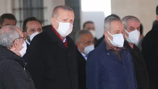 Cumhurbaşkanı Erdoğan, Hafız Abdullah Nazırlı'nın cenaze namazına katıldı