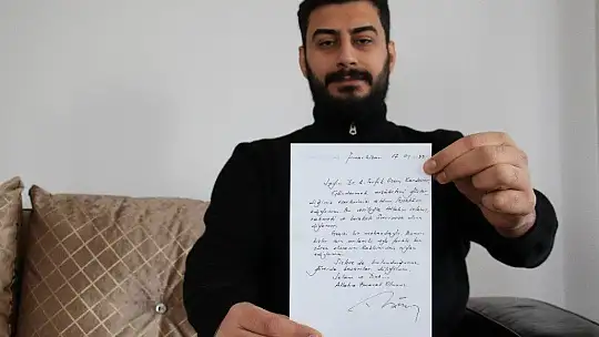 Cumhurbaşkanı Erdoğan'ın gönderdiği mektup 22 yıl sonra ortaya çıktı