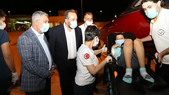 Cumhurbaşkanı Erdoğan'ın tedavisini üstlendiği Taha'nın sağlık durumu iyiye gidiyor
