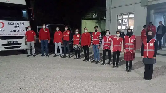 Deprem bölgesi Elazığ'dan İzmir'e yardım sürüyor