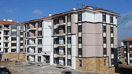 Depremzedeler konutlarına kavuşmak için artık gün sayıyor