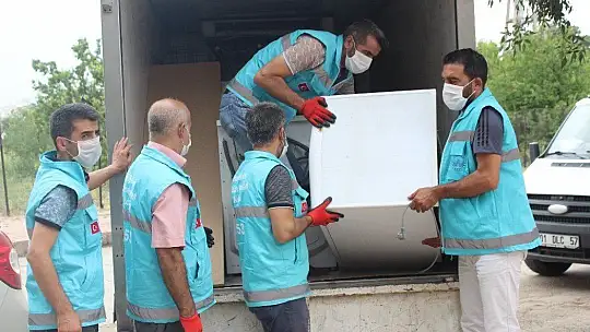Devletin şefkatli eli depremzede aileye dokundu
