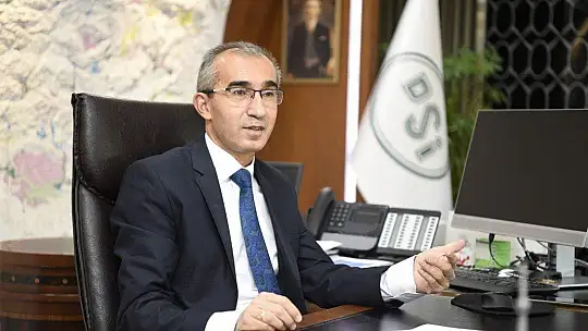 DSİ Genel Müdürü Yıldız,' 'Elazığ'da 185 bin 900 dekar tarım arazisi sulanacak'