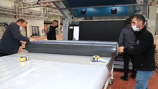 Dünyanın kumaşı artık Elazığ'dan