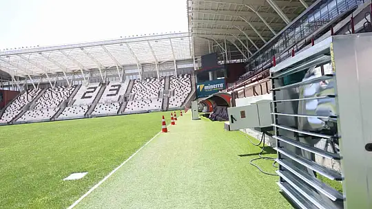 Elazığ Atatürk Stadyumu'nda bölgede bir ilk