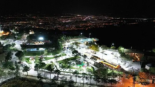 Elazığ Balakgazi Parkı ve Cam Seyir Terası Projesi bitme aşamasına geldi