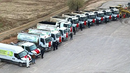 Elazığ Belediyesi 58 araç ve 275 personelle kış tedbirlerini aldı