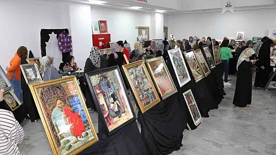 EBEGEM el sanatları sergisi açıldı